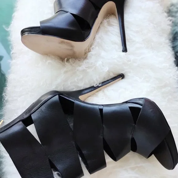 Aldo "Parrin" Peep-Toe Stiletto Heels - Picture 9 of 15